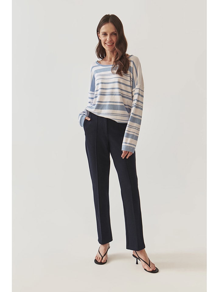 TATUUM Spodnie w kolorze granatowym rozmiar: 42