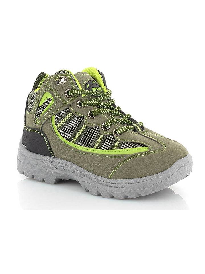 Kimberfeel Botki turystyczne "Tian" w kolorze zielonym rozmiar: 33