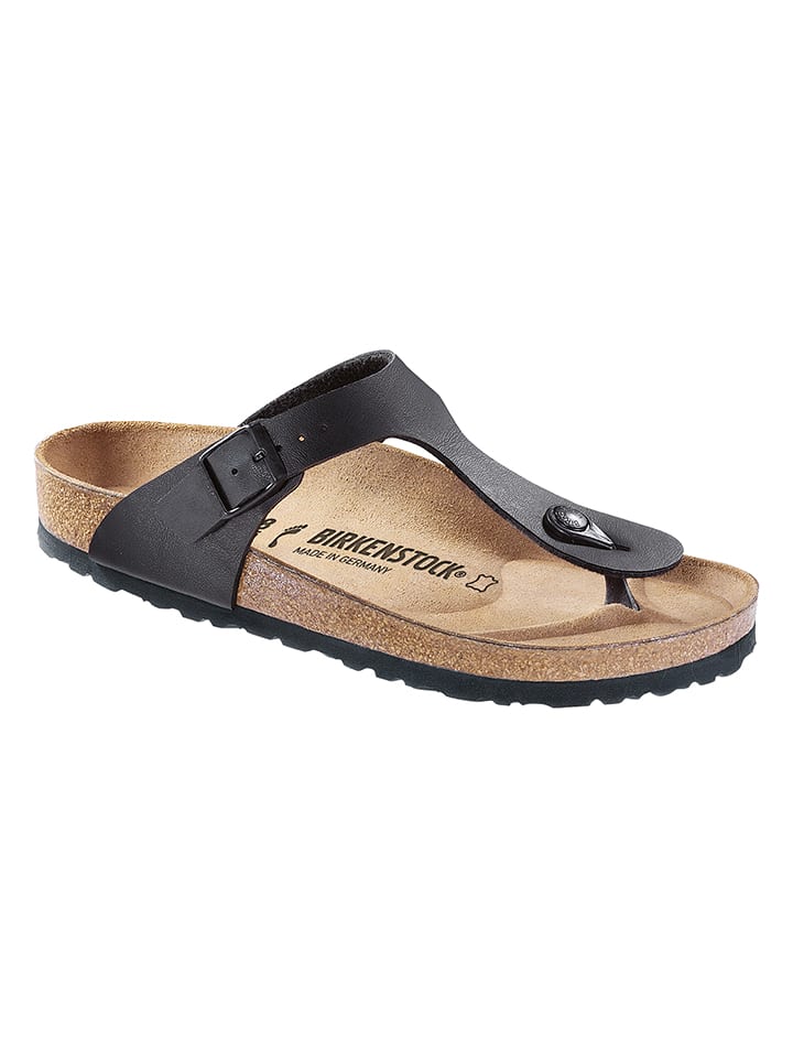 Birkenstock Japonki "Gizeh" w kolorze czarnym rozmiar: 38