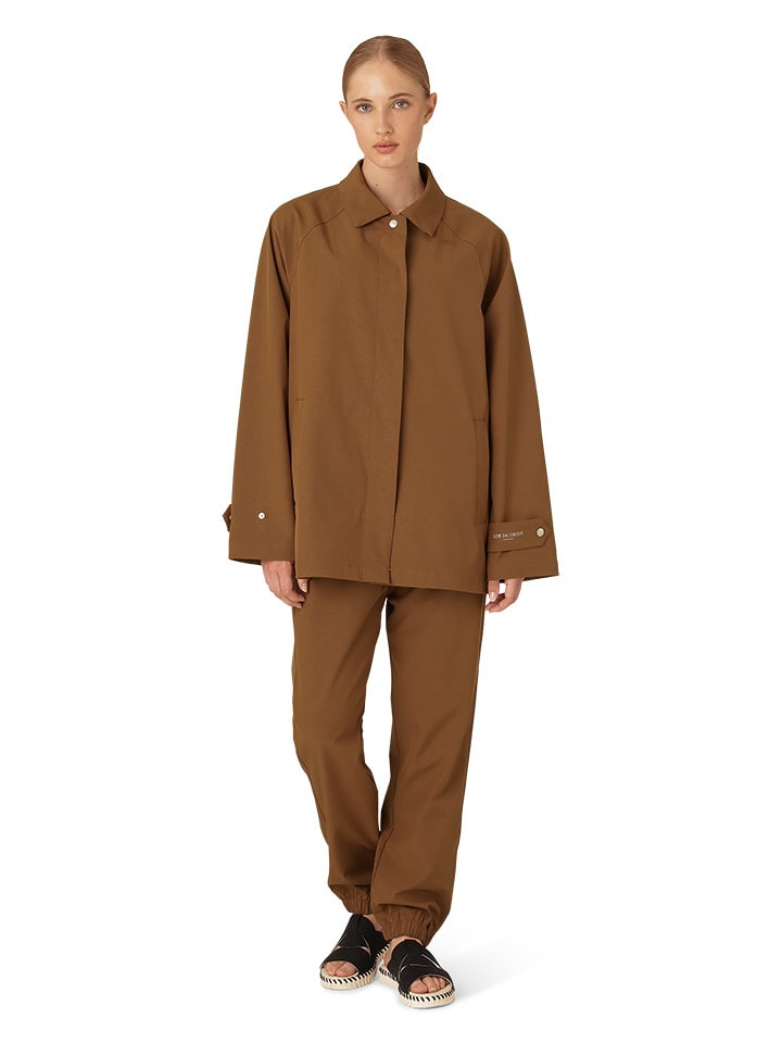 Ilse Jacobsen Kurtka przeciwdeszczowa w kolorze karmelowym rozmiar: 40