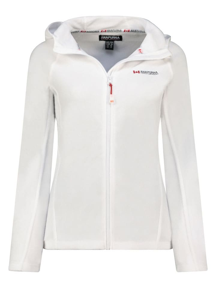 ANAPURNA Kurtka polarowa "Tugoodana" w kolorze białym rozmiar: XL