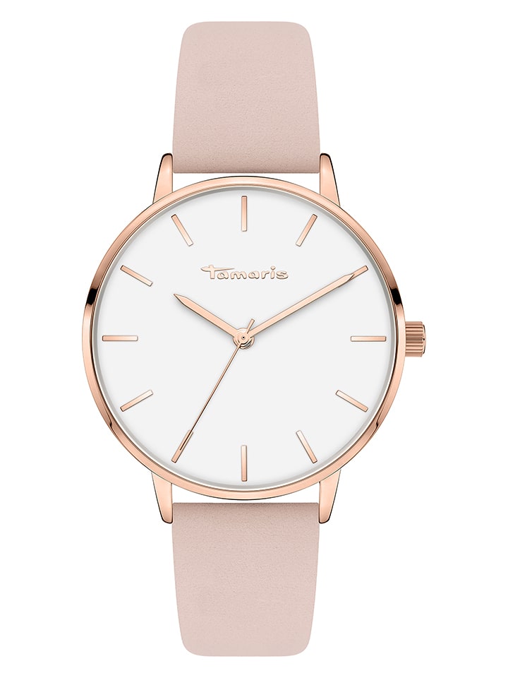 Tamaris Zegarek kwarcowy w kolorze różowozłoto-białym rozmiar: onesize