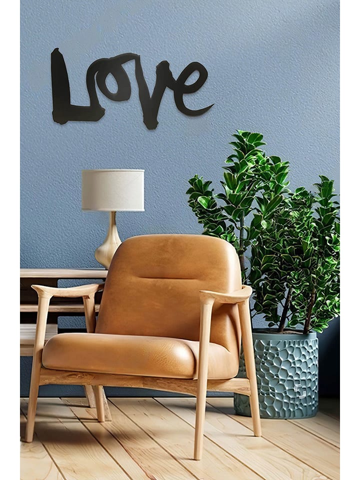 Magenta Home Dekoracja ścienna w kolorze czarnym - 50 x 30 cm rozmiar: onesize