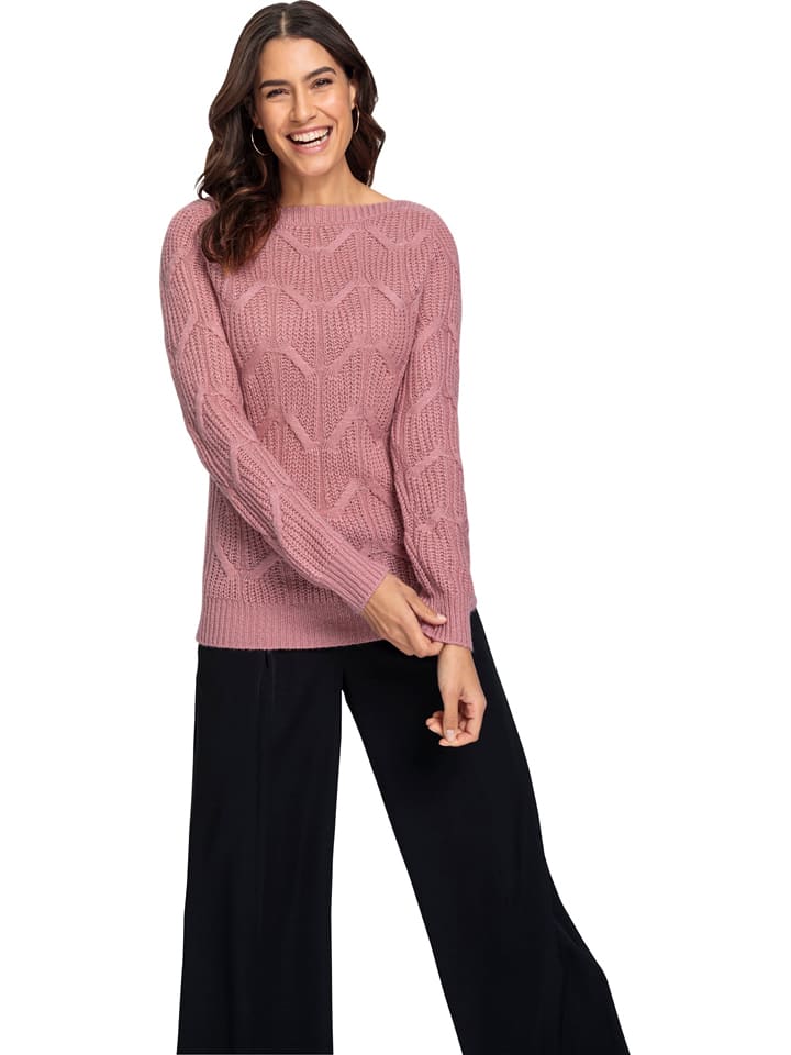 WITT WEIDEN Sweter w kolorze jasnoróżowym rozmiar: 36