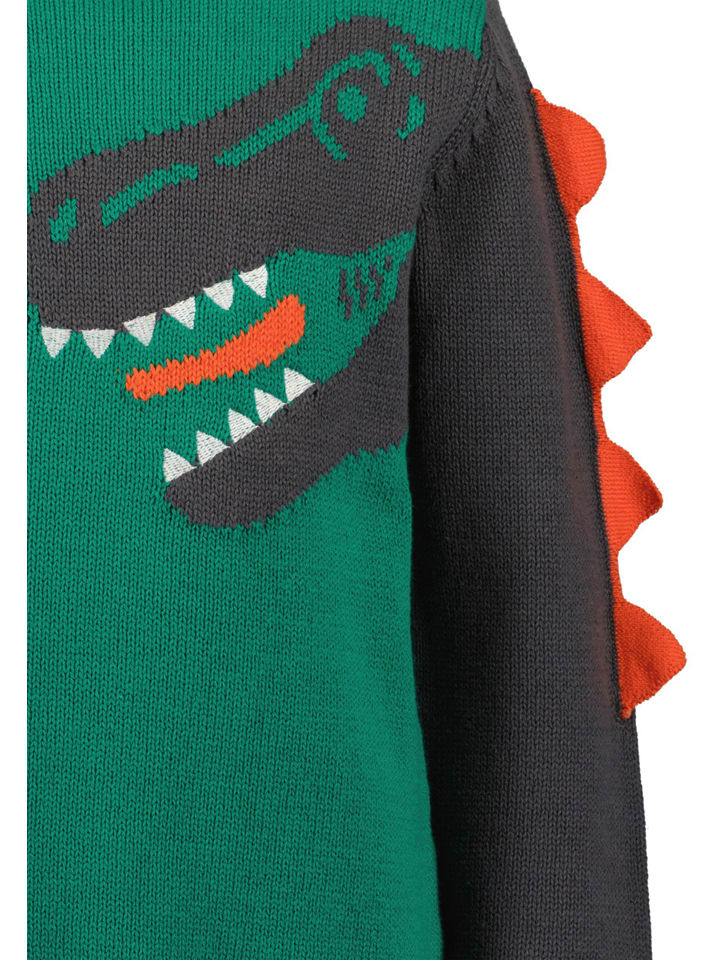 Blue Seven Sweter w kolorze zielonym rozmiar: 116