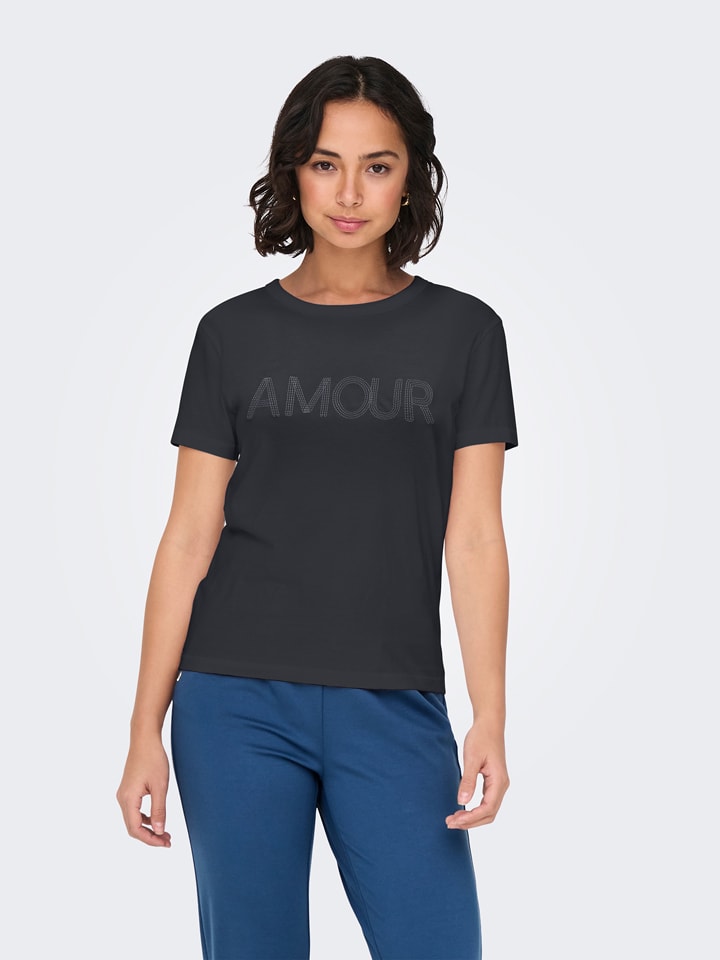 JDY Koszulka w kolorze czarnym rozmiar: S