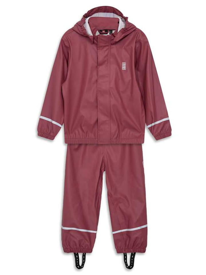 LEGO 2-częściowy zestaw przeciwdeszczowy w kolorze czerwonym rozmiar: 110