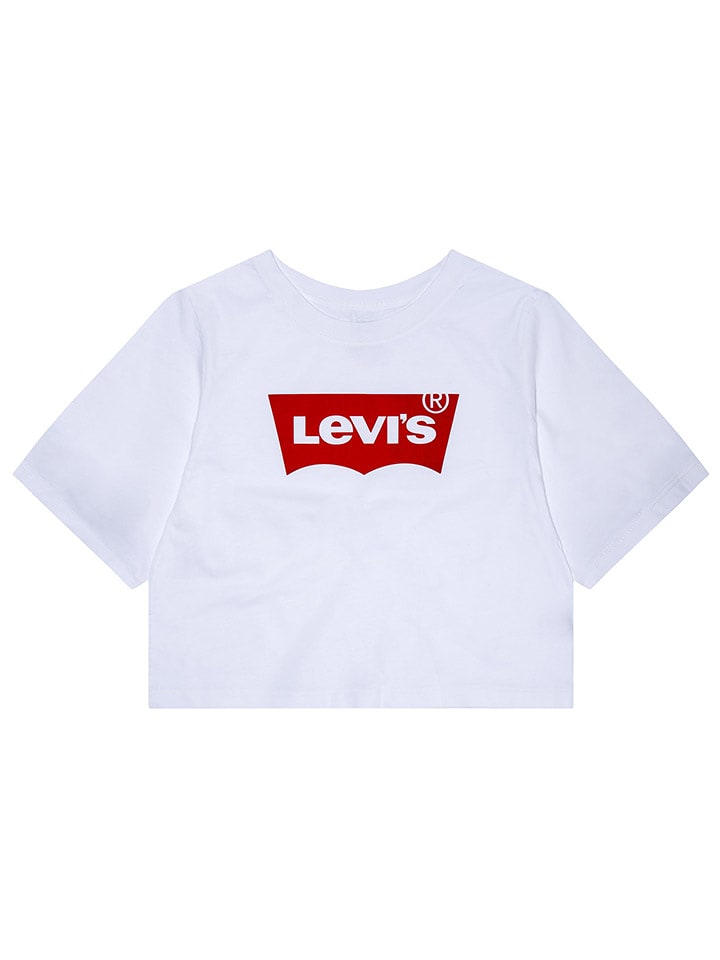 Levi's Kids Koszulka w kolorze białym rozmiar: 164
