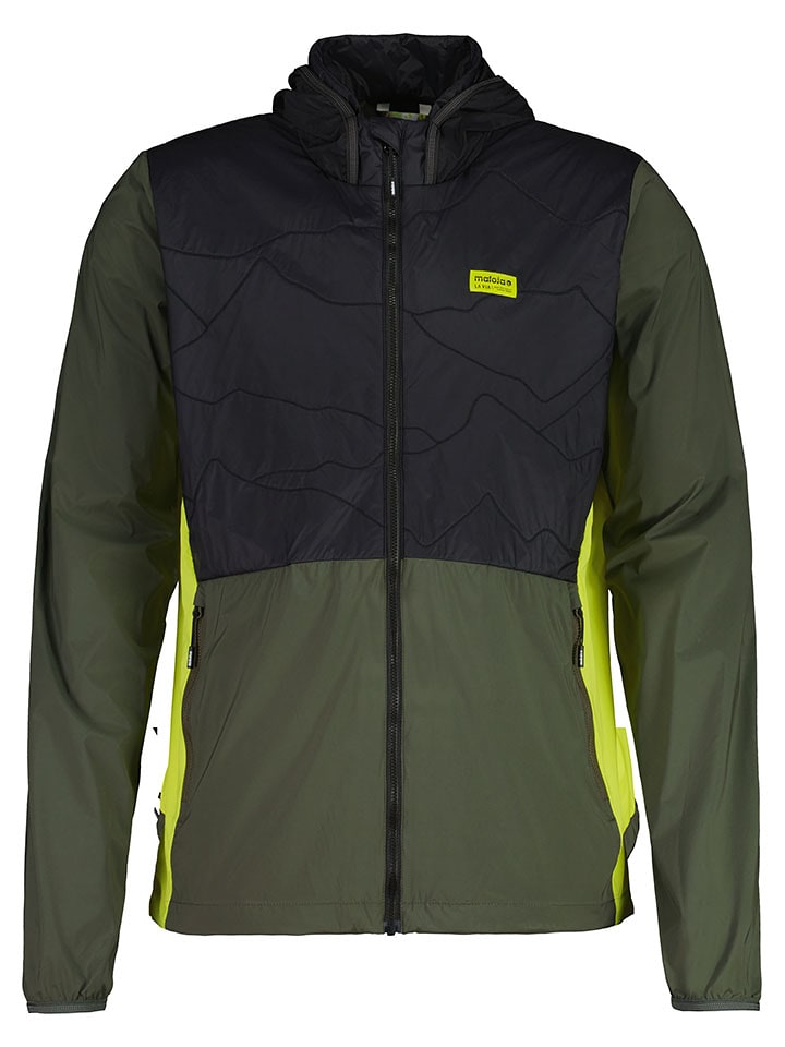 Maloja Kurtka hybrydowa "FichteM." w kolorze khaki rozmiar: L