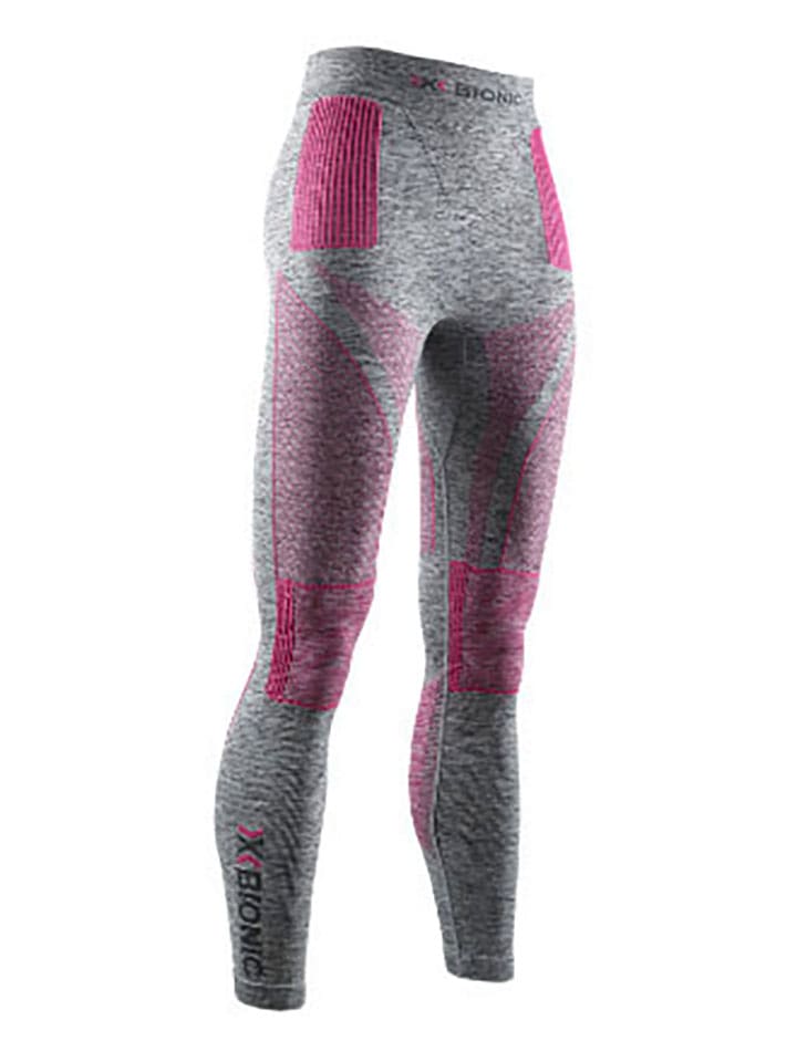 X-Bionic Zimowe legginsy sportowe w kolorze szarym rozmiar: XL