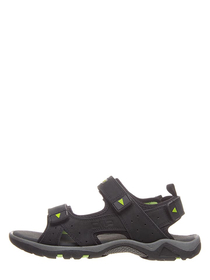 cmp Skórzane sandały trekkingowe w kolorze czarnym rozmiar: 45