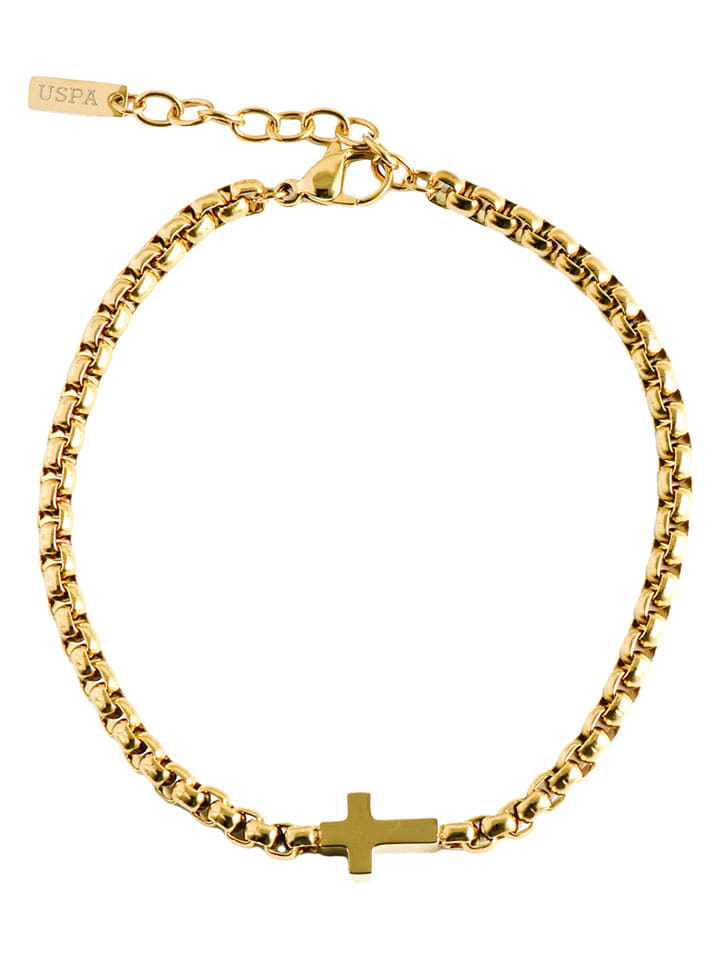 U.S. Polo Assn. Pozłacana bransoletka z elementem ozdobnym rozmiar: onesize