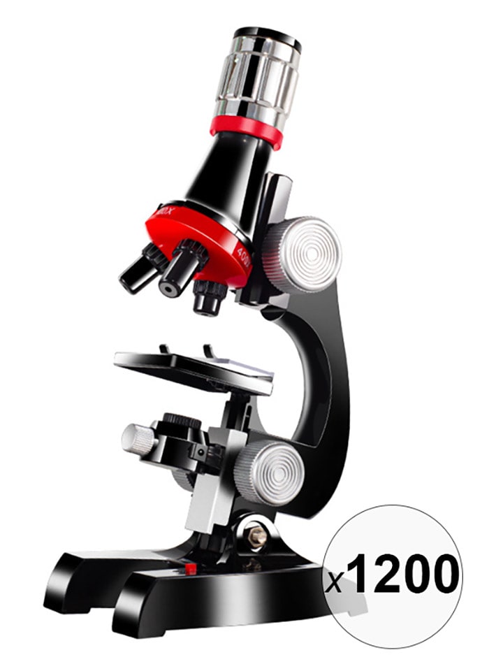 Techkidz Mikroskop w kolorze czarnym - 8+ rozmiar: onesize