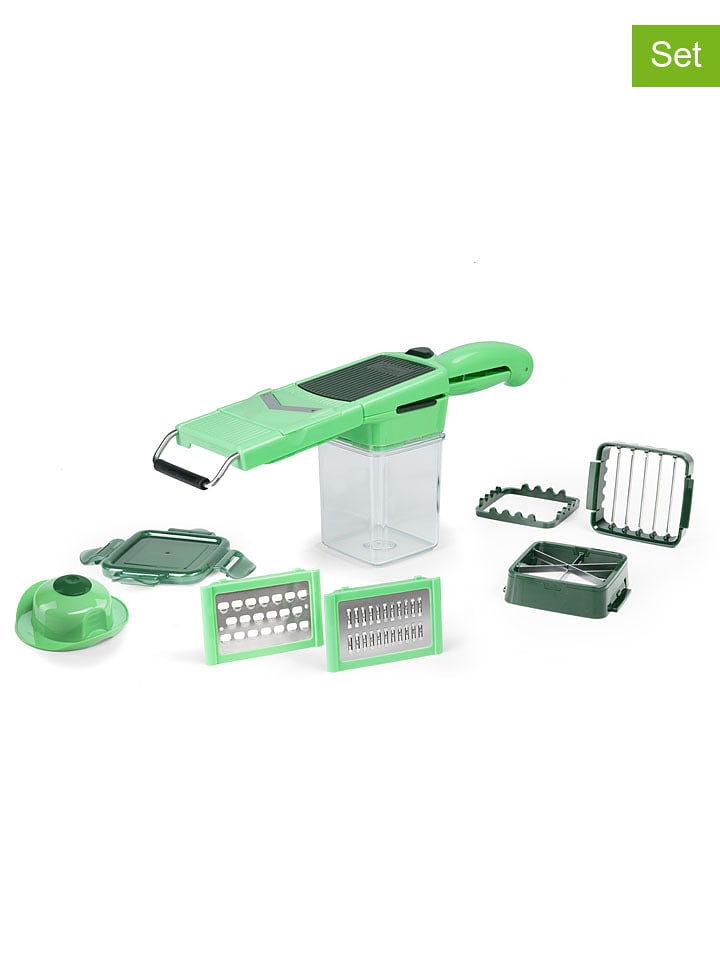 Nicer Dicer 12-częściowy zestaw "Nicer Dicer Quick Professional" w kolorze zielonym rozmiar: onesize