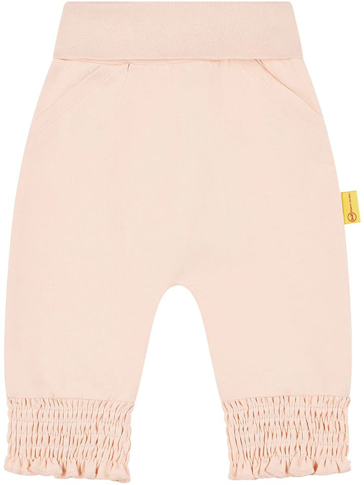 Steiff Spodnie w kolorze jasnoróżowym rozmiar: 80
