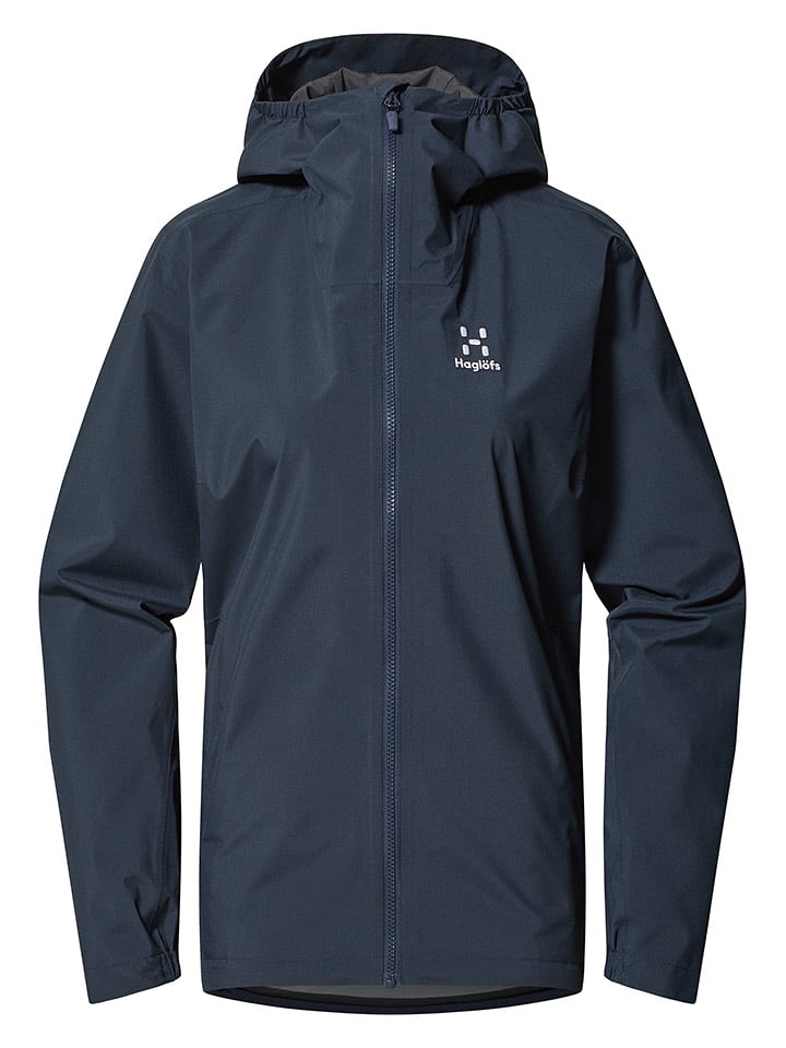 Haglöfs Kurtka funkcyjna "Korp Proof" w kolorze granatowym rozmiar: XS