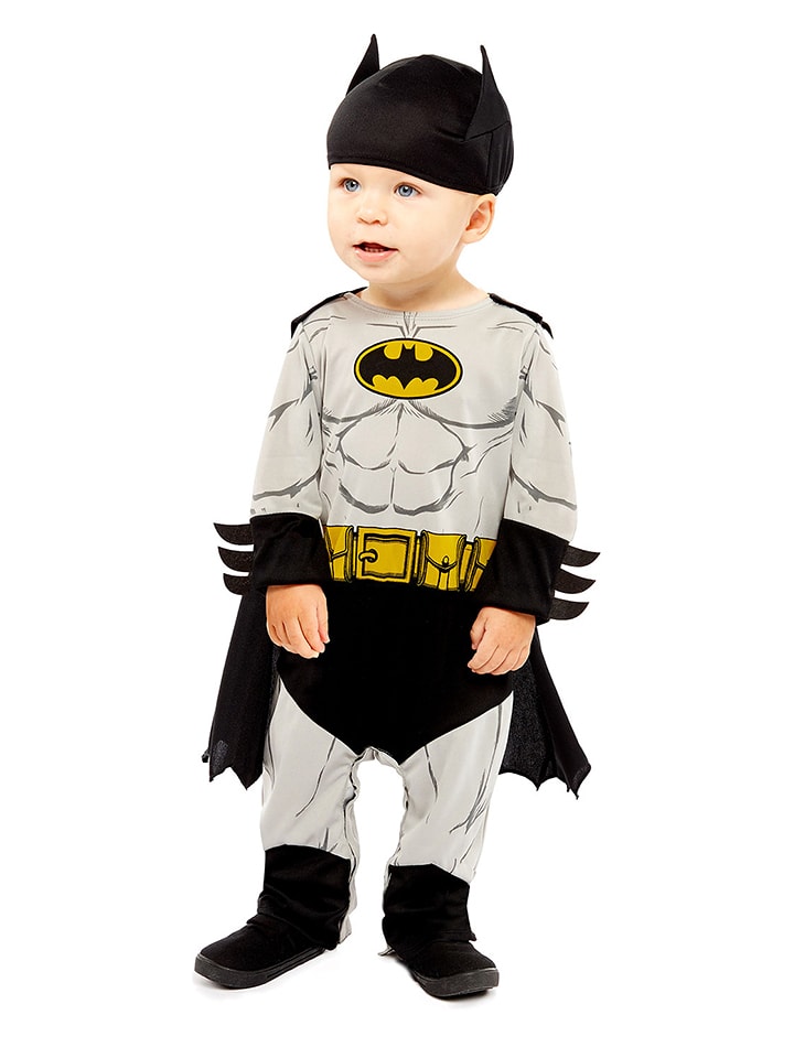 Carnival Party 2-częściowy kostium "Batman" w kolorze czarno-szarym rozmiar: 74/80