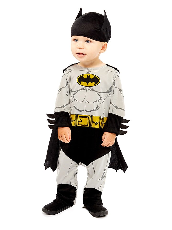 Carnival Party 2-częściowy kostium "Batman" w kolorze czarno-szarym rozmiar: 74/80