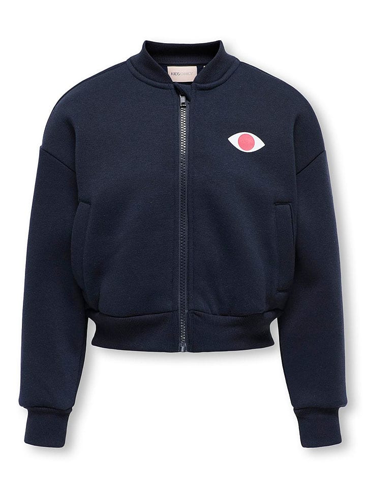 KIDS ONLY Kurtka przejściowa "Lovely" w kolorze granatowym rozmiar: 134/140