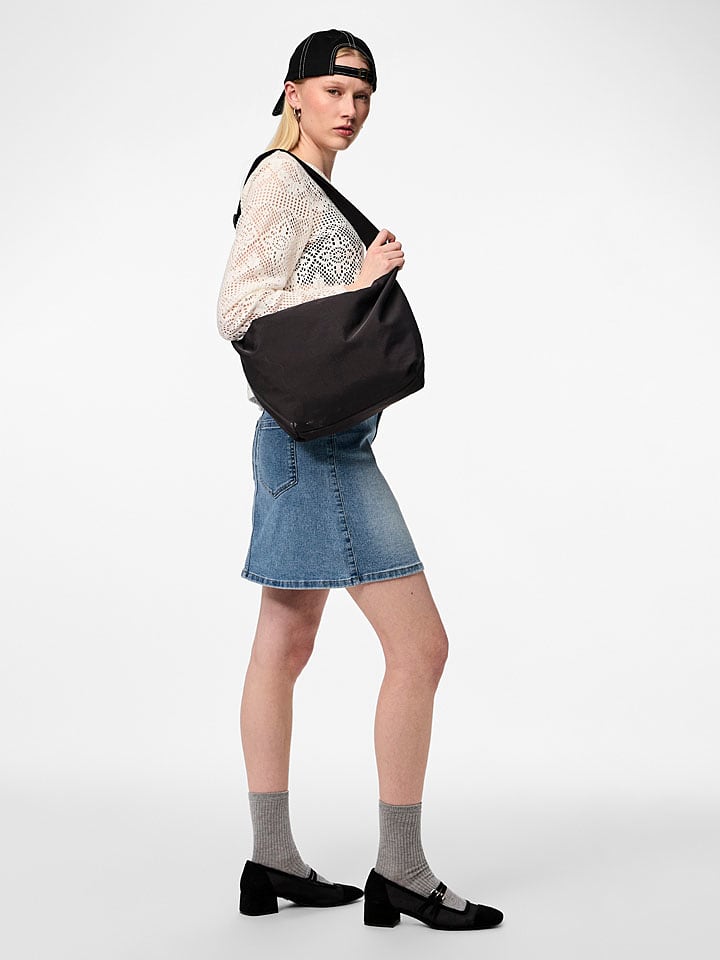 Pieces Torebka "Amanda" w kolorze ciemnoszarym rozmiar: onesize