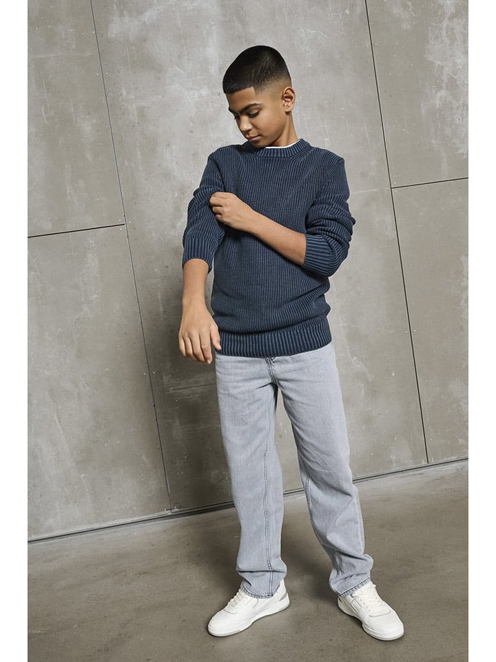 Only&Sons Sweter "Rosu" w kolorze granatowym rozmiar: 158/164