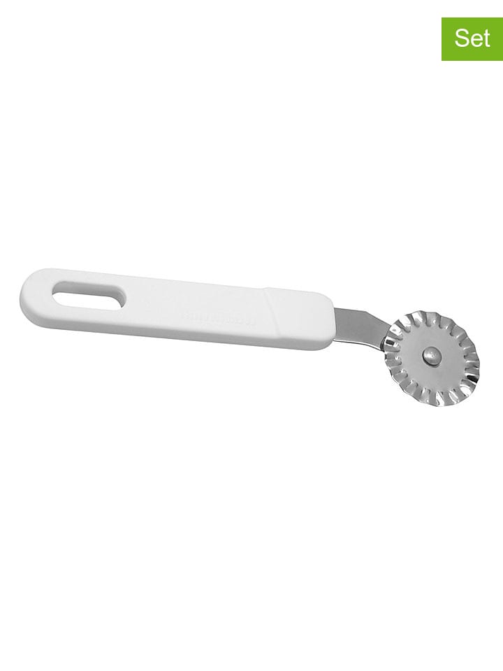 Zenker Noże (2 szt.) "Patisserie" w kolorze białym do ciasta - dł. 16 cm rozmiar: onesize