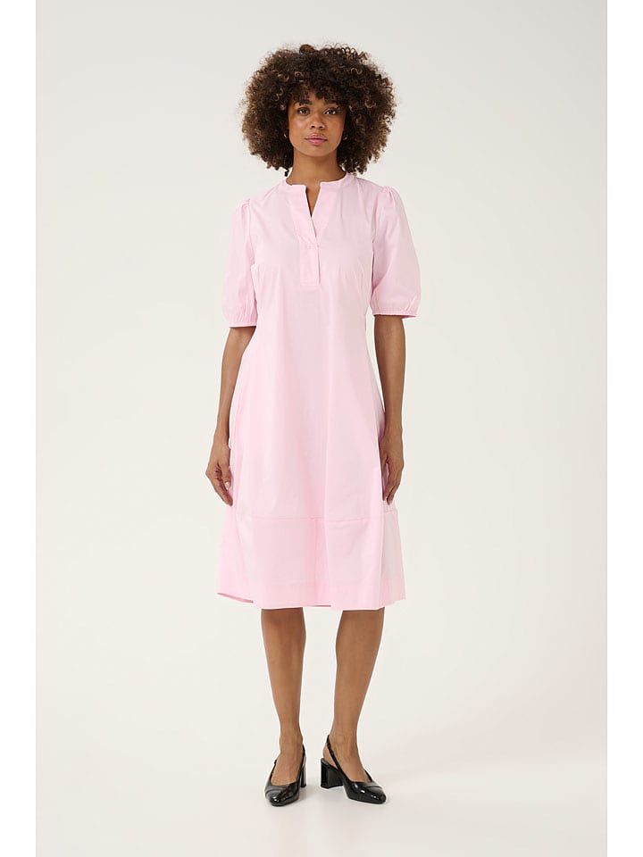 CULTURE Sukienka "Antoinett" w kolorze jasnoróżowym rozmiar: L