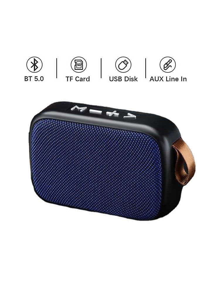 SmartCase Mini głośnik Bluetooth w kolorze niebieskim - 11 x 8 x 4 cm rozmiar: onesize