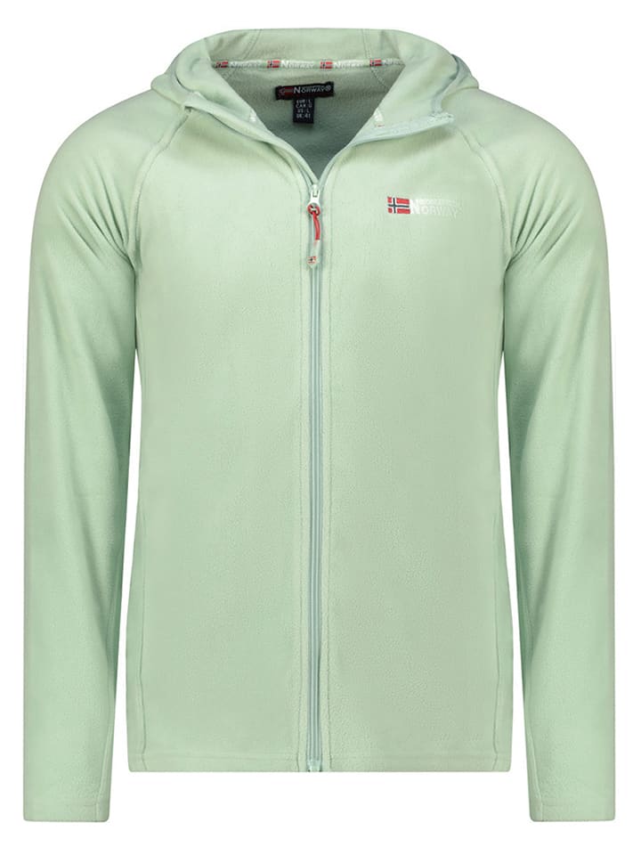 Geographical Norway Kurtka polarowa "Tugood" w kolorze zielonym rozmiar: 164