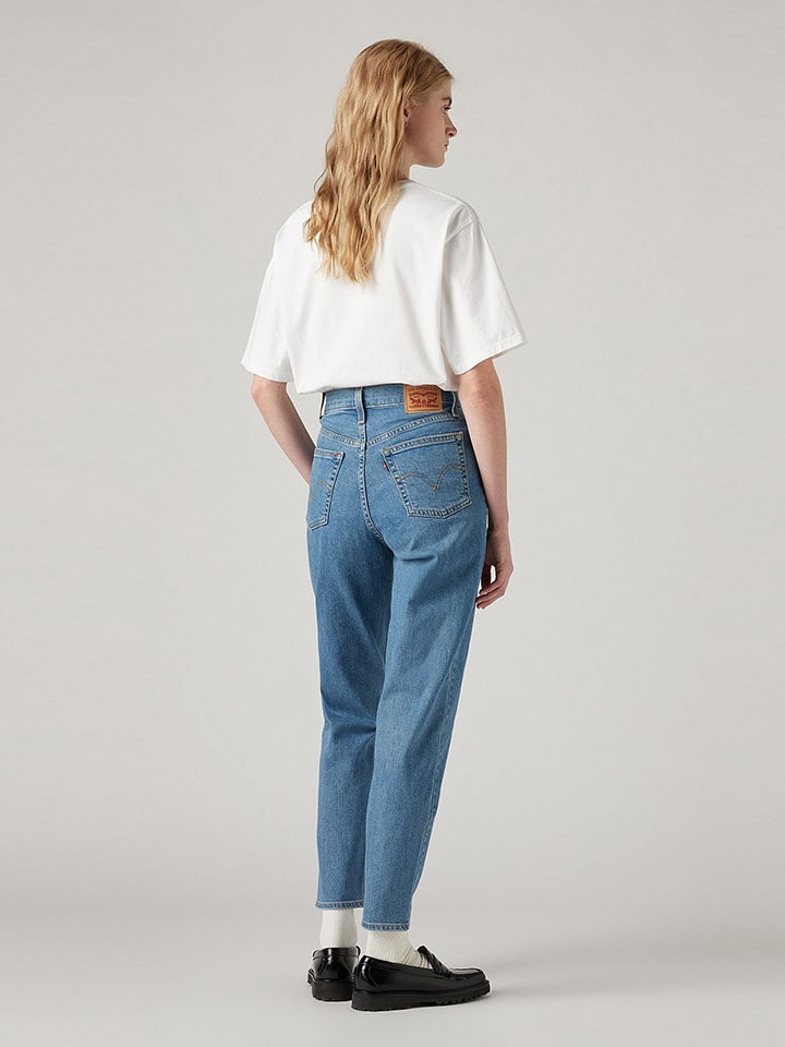 Levi's Dżinsy - Mom fit - w kolorze niebieskim rozmiar: W31/L29