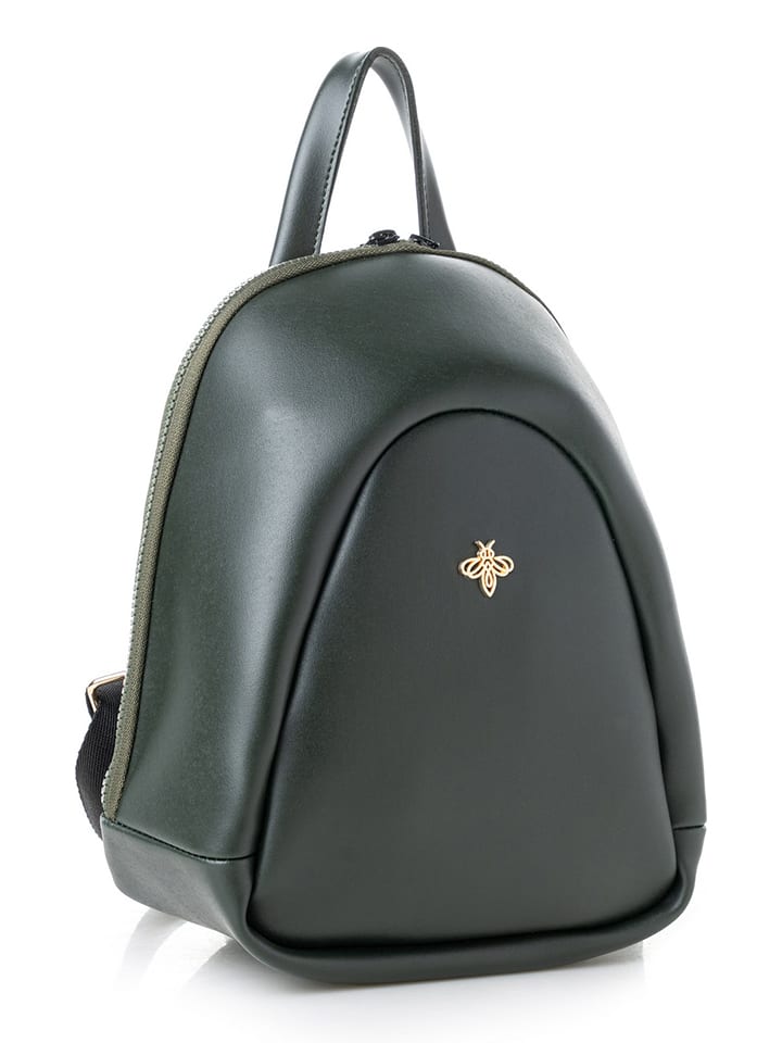 Lucky Bees Plecak w kolorze khaki - 23 x 27 x 11 cm rozmiar: onesize