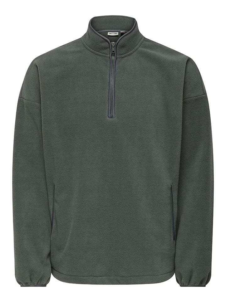 ONLY & SONS Bluza polarowa "Sakeem" w kolorze morskim rozmiar: M