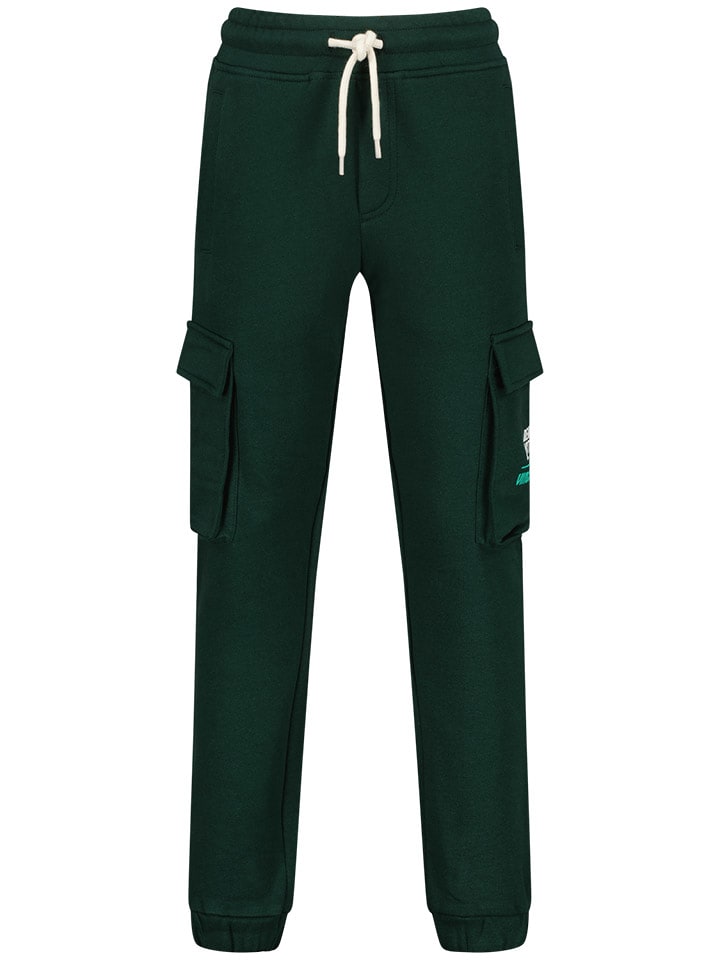 Vingino Bojówki w kolorze zielonym rozmiar: 164