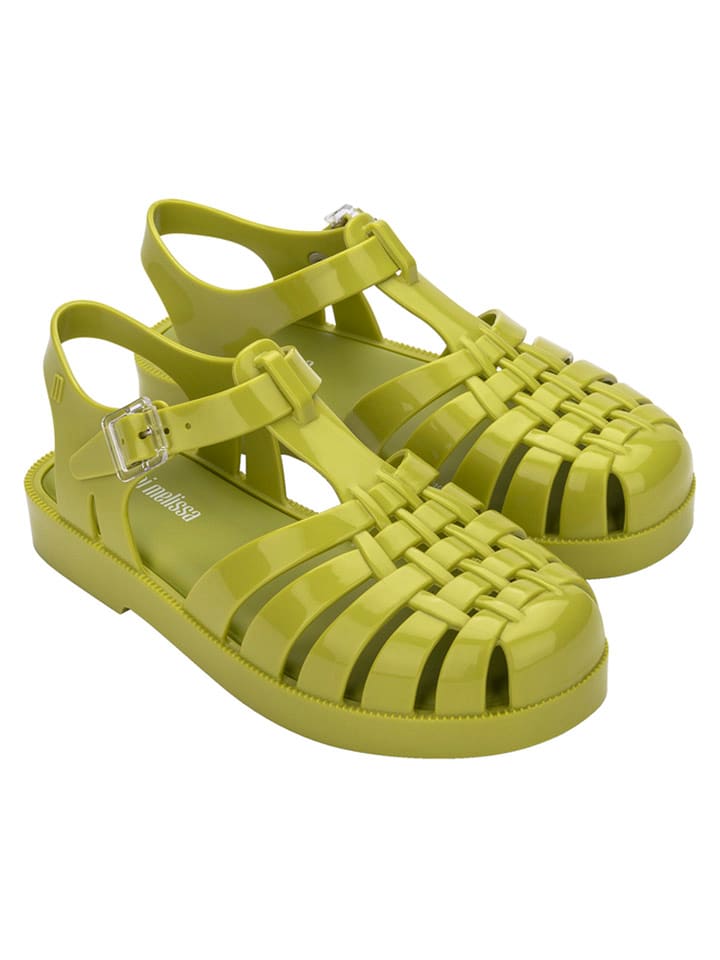 Melissa Półsandały w kolorze zielonym rozmiar: 30