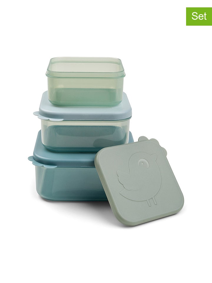 done by deer 3-częściowy zestaw "Deer" w kolorze miętowo-zielonym rozmiar: onesize