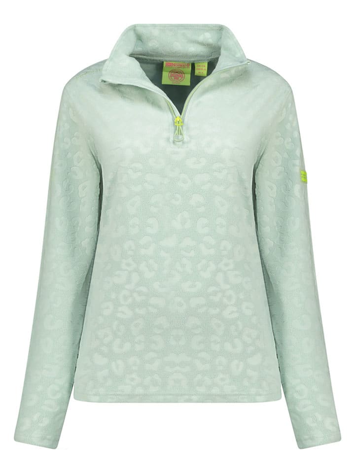 Geographical Norway Bluza polarowa w kolorze zielonym rozmiar: XXL