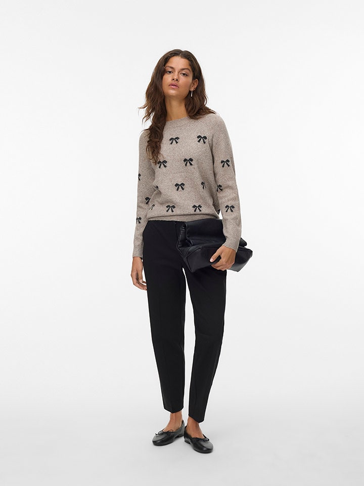 Vero Moda Sweter w kolorze beżowym rozmiar: XL