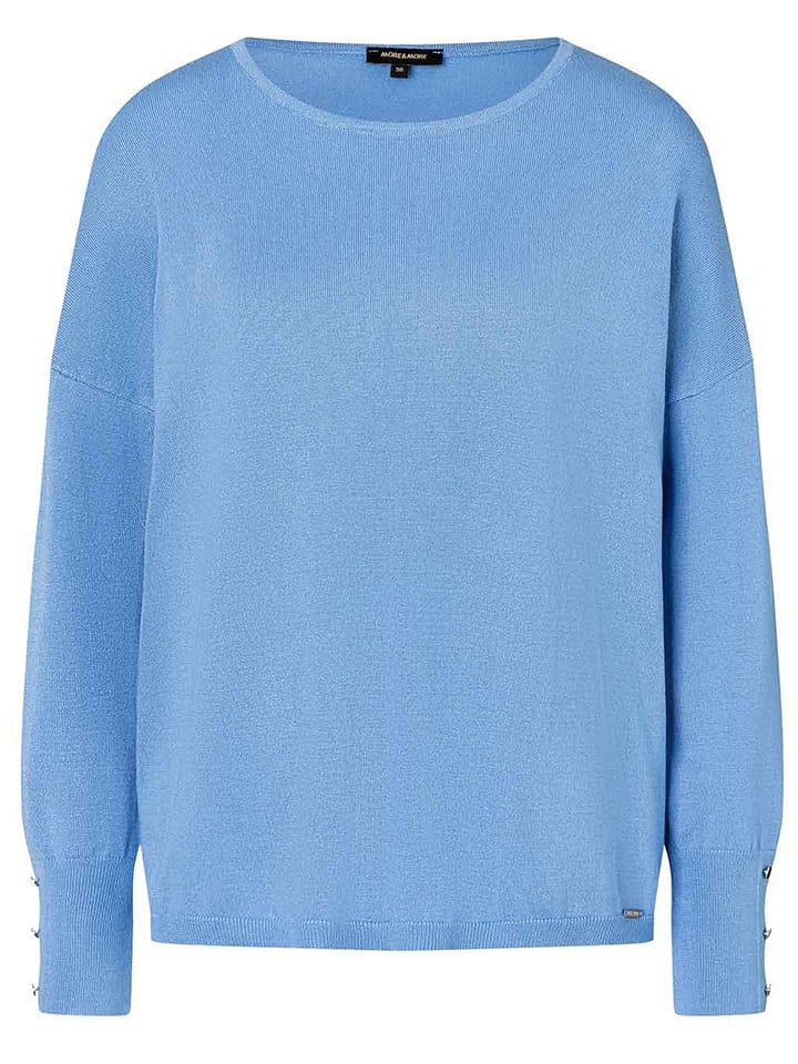 More & More Sweter w kolorze błękitnym rozmiar: 38