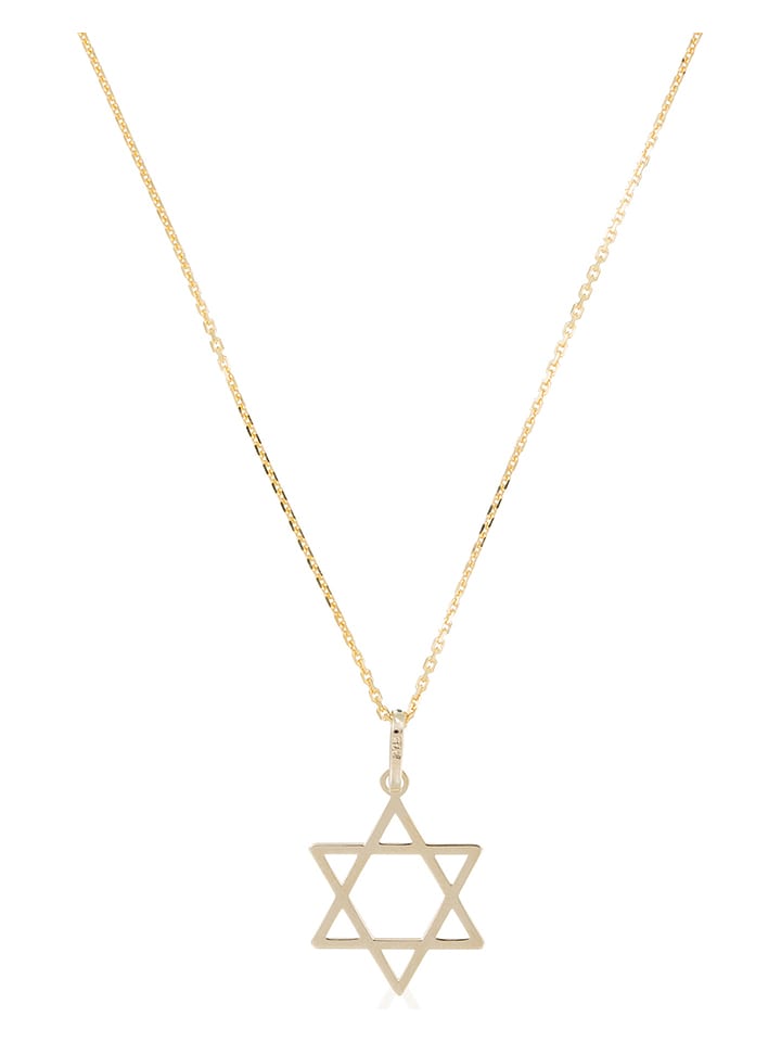 OR ÉCLAT Złota zawieszka "Etoile de David" rozmiar: onesize