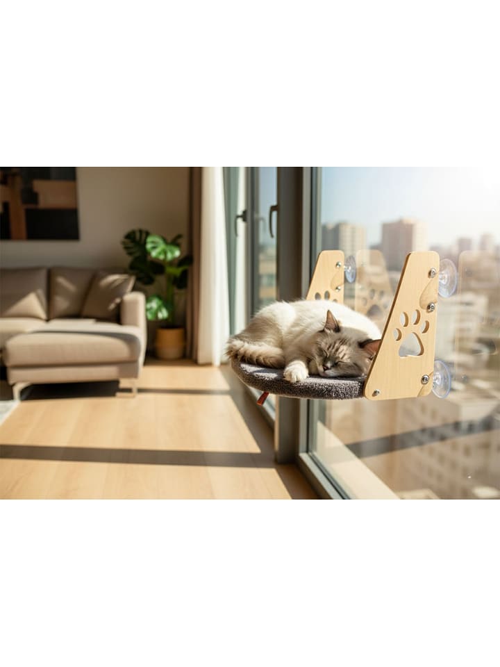 Paws&Whiskers Legowisko w kolorze szarym dla kota rozmiar: onesize