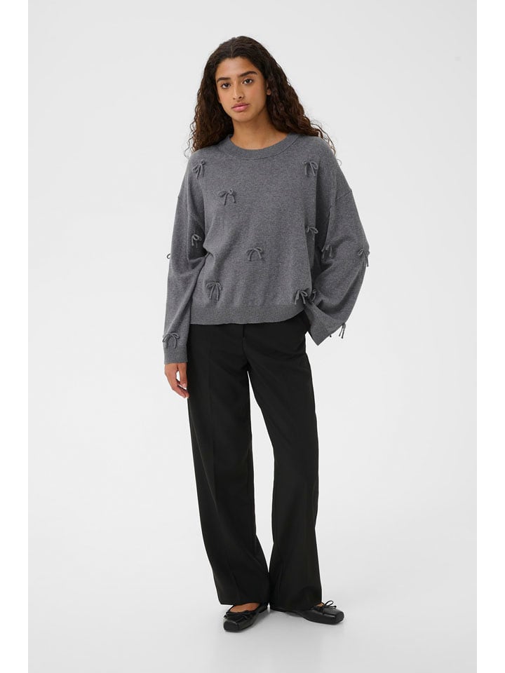 Soaked in Luxury Sweter w kolorze szarym rozmiar: XL