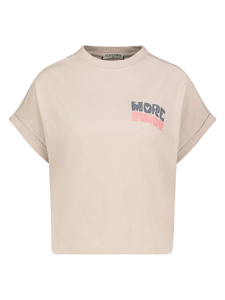 Eight2Nine Koszulka w kolorze beżowym rozmiar: S