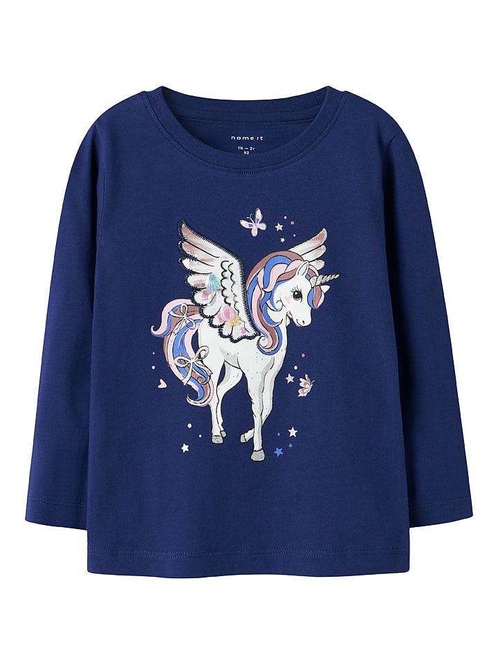 name it Koszulka w kolorze granatowym rozmiar: 110