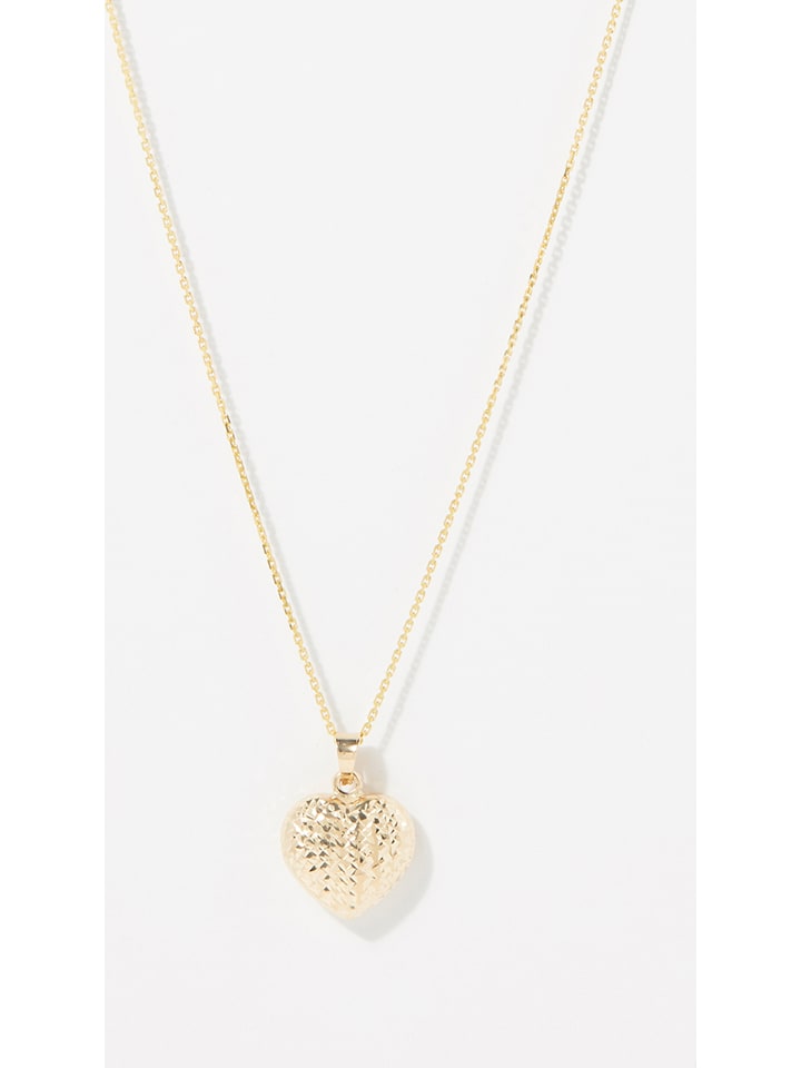 L instant d Or Złota zawieszka "Coeur" rozmiar: onesize