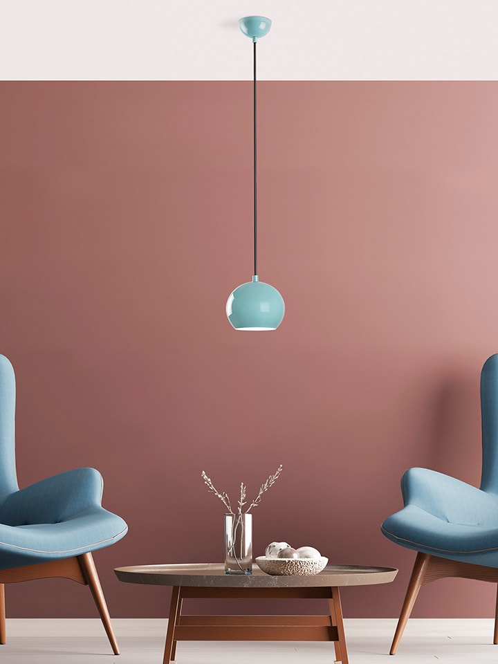 Opviq Lampa wisząca w kolorze turkusowym - Ø 15 cm rozmiar: onesize