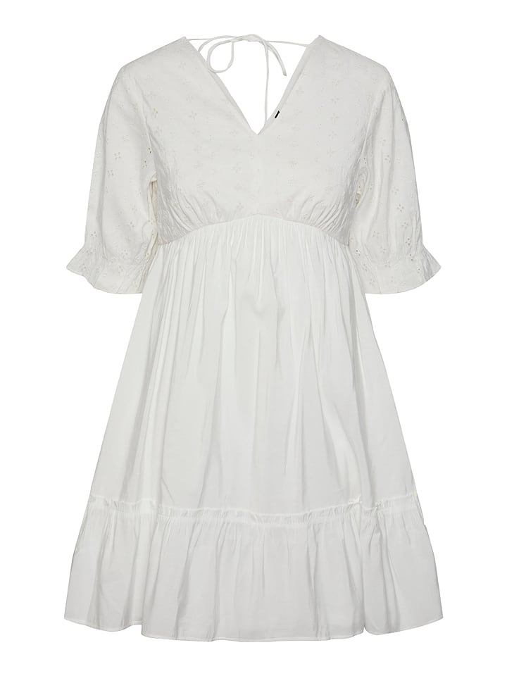 Pieces Sukienka w kolorze białym rozmiar: L