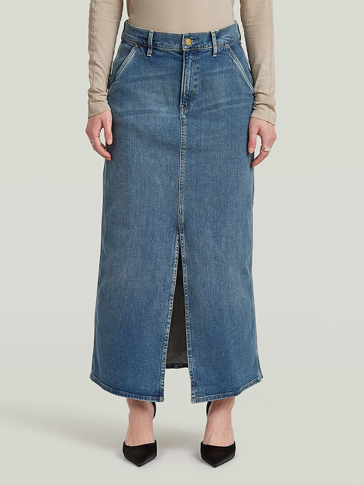 G-Star Spódnica dżinsowa w kolorze niebieskim rozmiar: W32