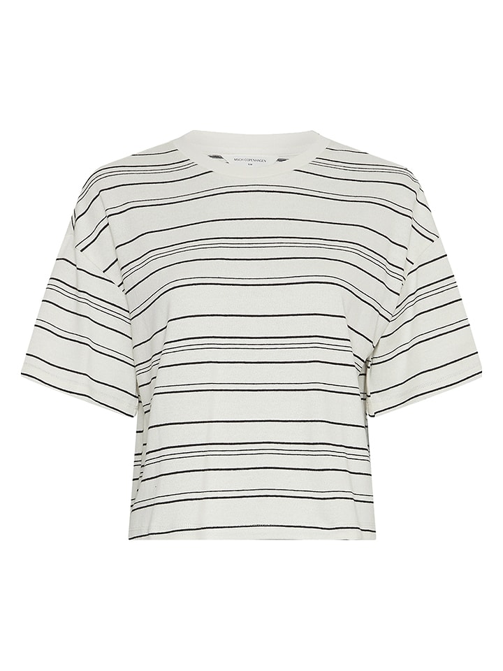 MOSS COPENHAGEN Koszulka w kolorze kremowym rozmiar: L/XL