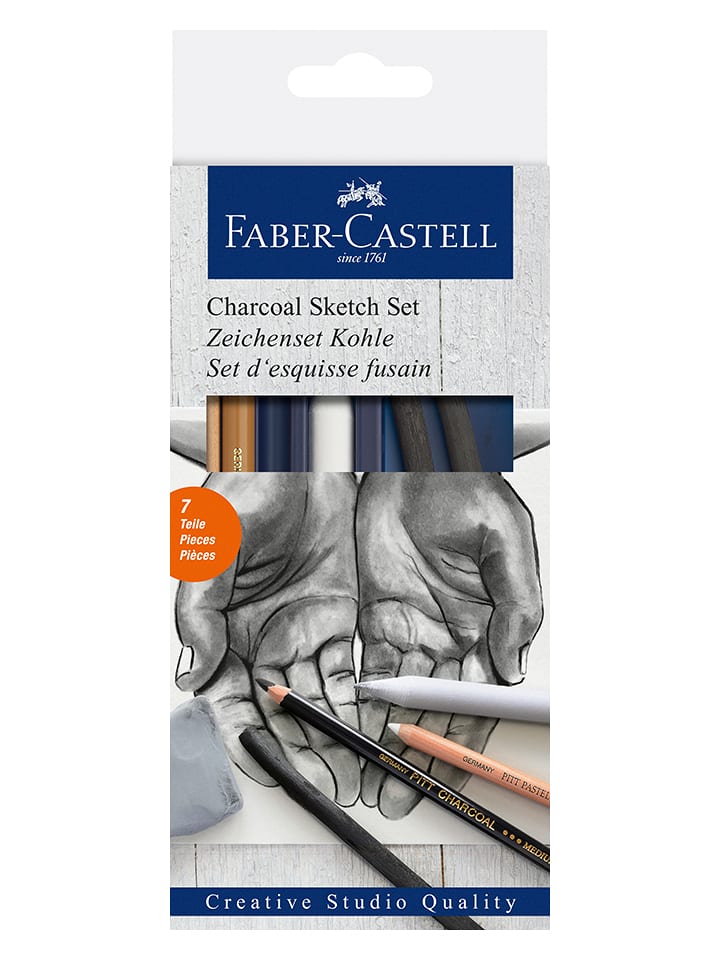 Faber-Castell 7-częściowy zestaw "Kohle" rozmiar: onesize