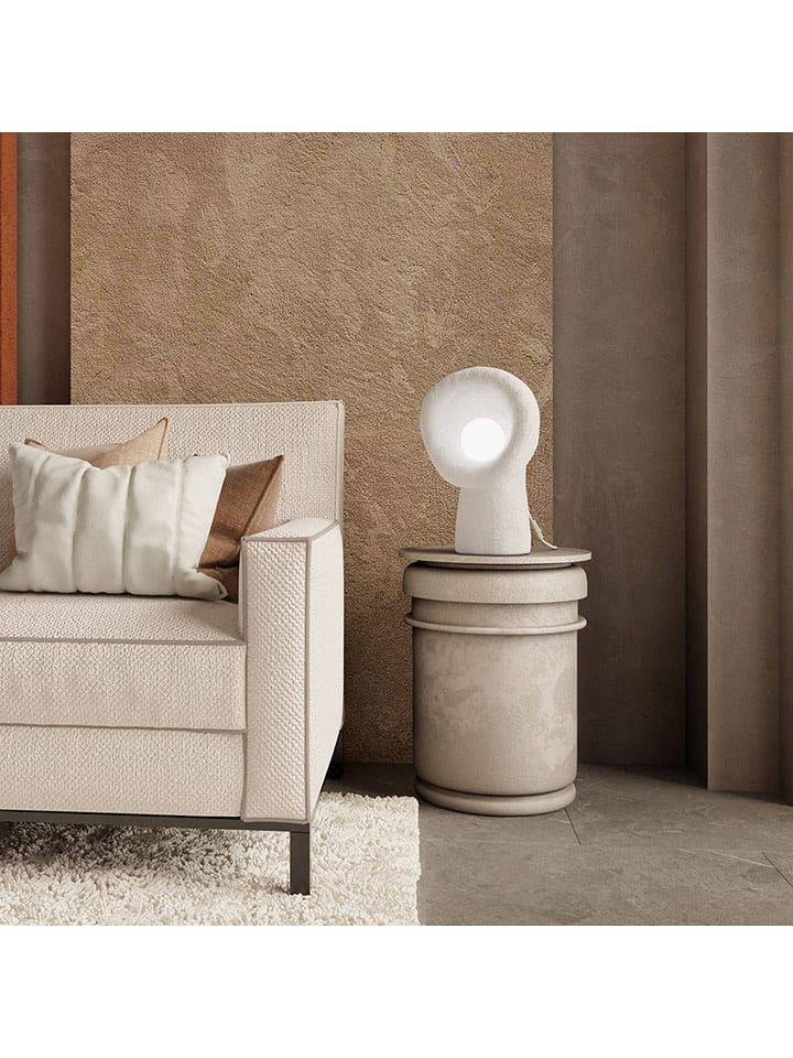 Opviq Lampa stołowa w kolorze białym - 28 x 43 cm rozmiar: onesize